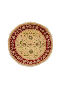 Round Afghan Persian Chobi Carpet
