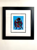 "Boy with Fish" by Norval Morrisseau