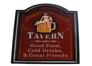 Tavern Wooden Wall Plaque