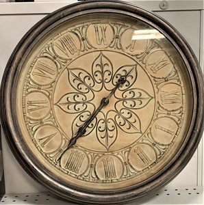 Ancient Beige & Brown Clock