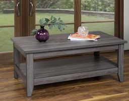 Grey Obeche Coffee Table in Tallisa Oak Finish