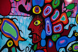 "Between Two Worlds" by Norval Morrisseau