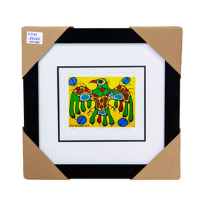 Vibrant "Thunderbird" by Norval Morrisseau