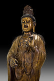Bronze Standing Buddha in Karana Mudra