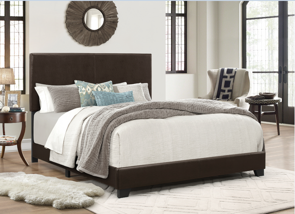 James Solid Queen Size Leatheraire Bed