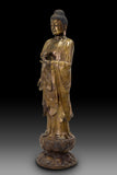 Bronze Standing Buddha in Bhūmisparśa Mudra