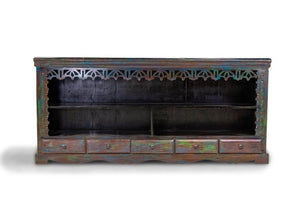 Handcarved Solid wood vinatge sideboard
