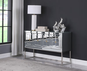 Louis Luxury Sideboard Server with Faux Diamonds