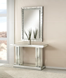 VALMY CONTEMPORARY SPARKLE PL CONSOLE TABLE