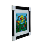 "Thunderbird Faces Cave Bear" by Norval Morrisseau