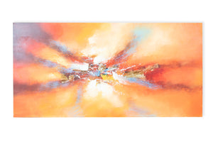 Original Abstract Oil Painting - Heat Wave