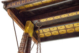 Royalty Canopy Swing with Brass Engravings