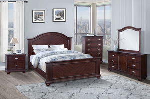 8 Piece Queen Wooden Bedroom Set